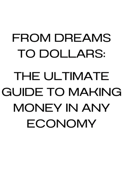 From Dreams to Dollars-BICHOO DIGITAL BOOK